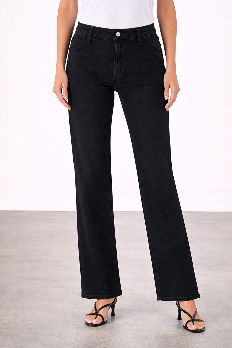 KATIE TROUSER- JETT EXCEL – Fidelity Denim