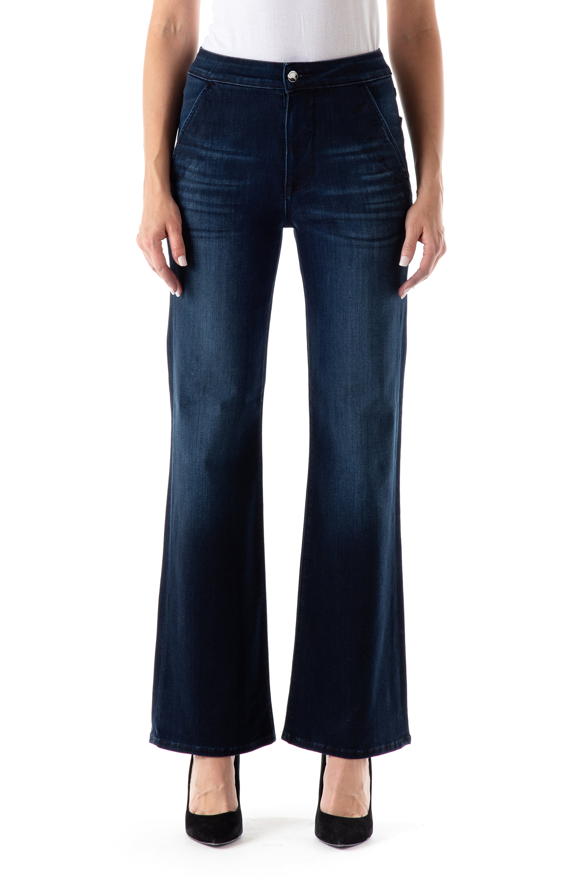 【HI FI FNK】Tory Blue Wide Denim jjxx-jxtokyoeliwidehwjeansdnm-